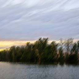Sunset on the Marsh digital painting.