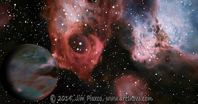 Exoplanet in Large Magellanic Cloud