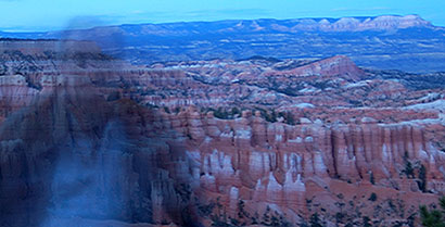 Self Portrait at Bryce Canyon National Park