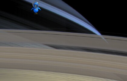 JPL Saturn Twitter Wallpaper