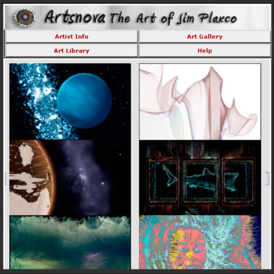 Jim Plaxco, Artist & Speaker Artsnova Digital Art Gallery Link Thumbnail