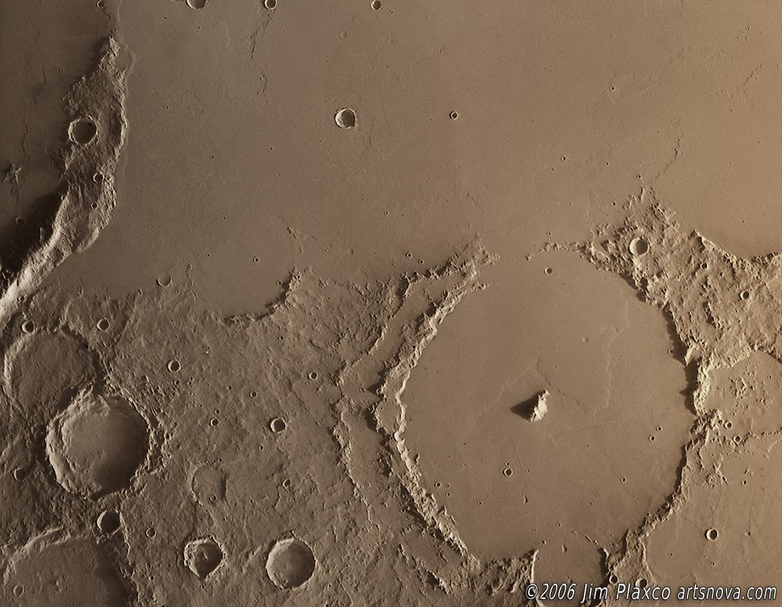 Pickering Crater, Mars