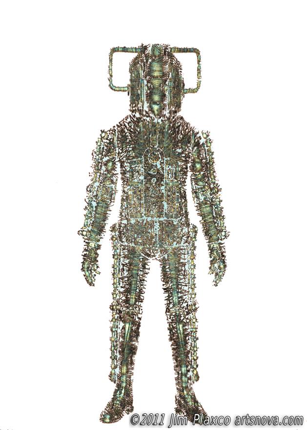Portrait of a Cyberman