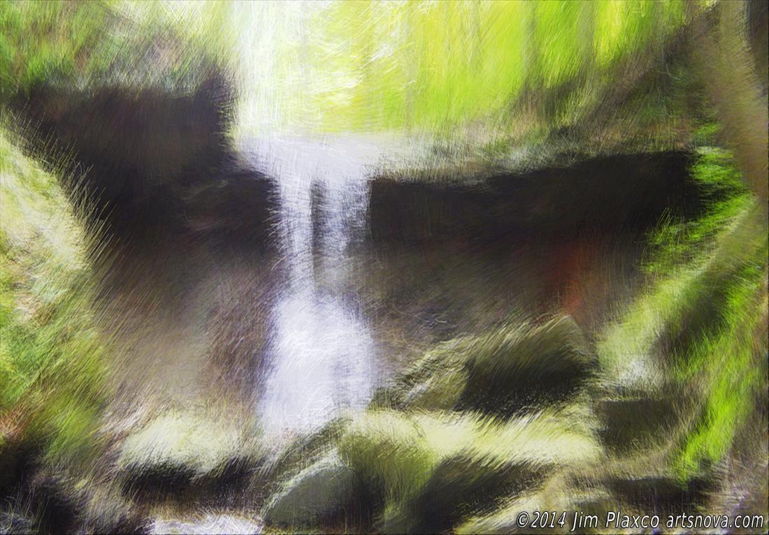 Falling Waters at Matthiessen State Park