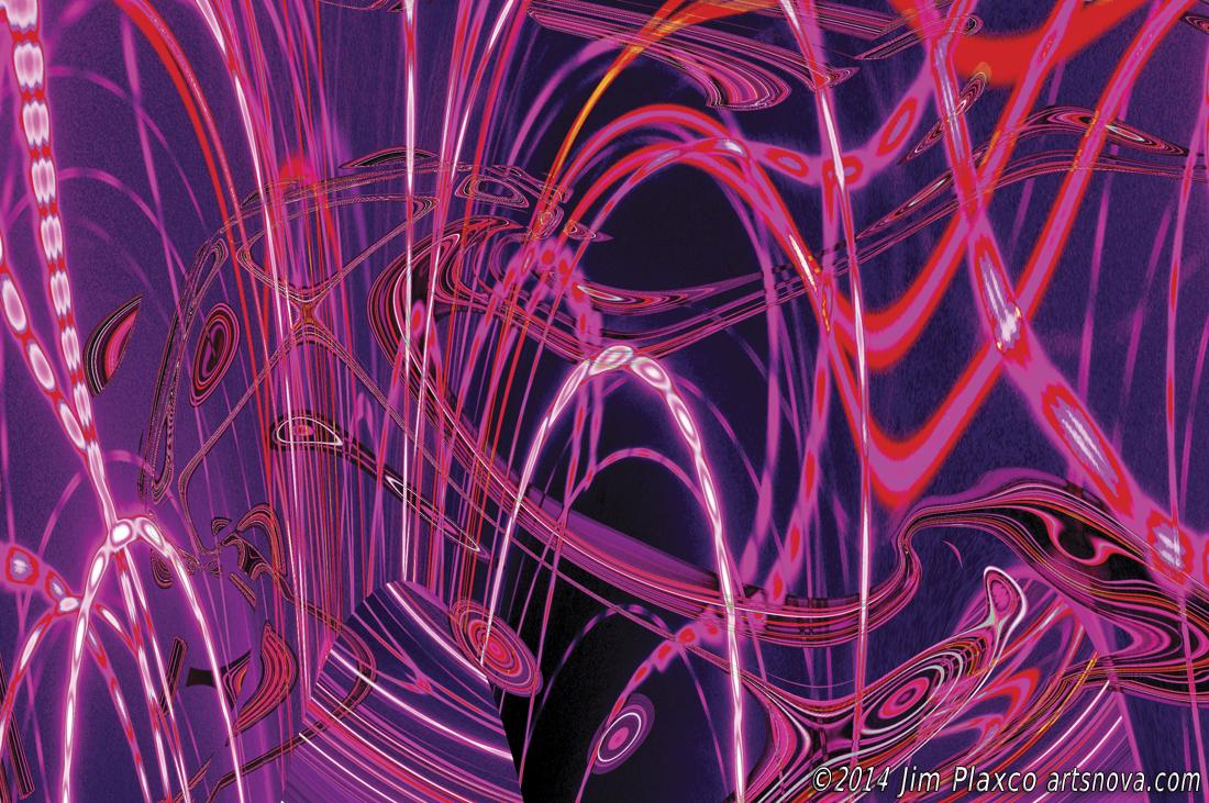 Neon Nights Abstract Lights