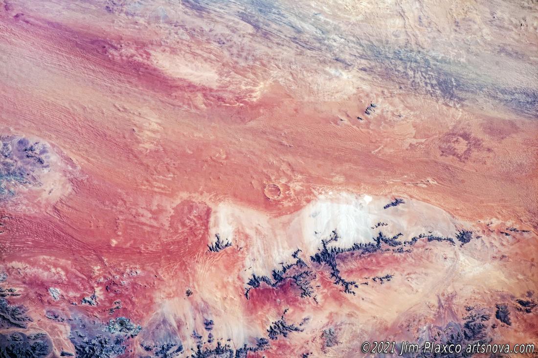 Roter Kamm Crater Namib Desert Space Photograph