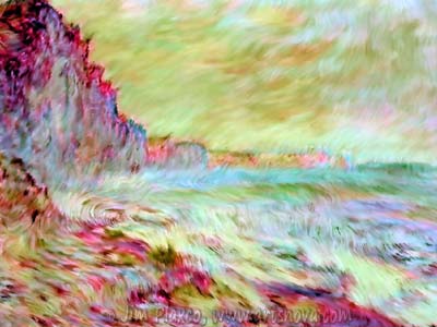 Monet Seaside Rip Off