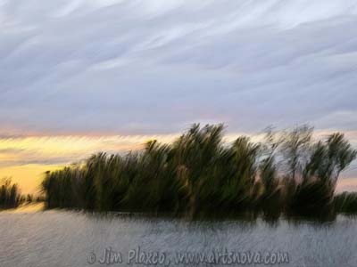 Sunset On The Marsh