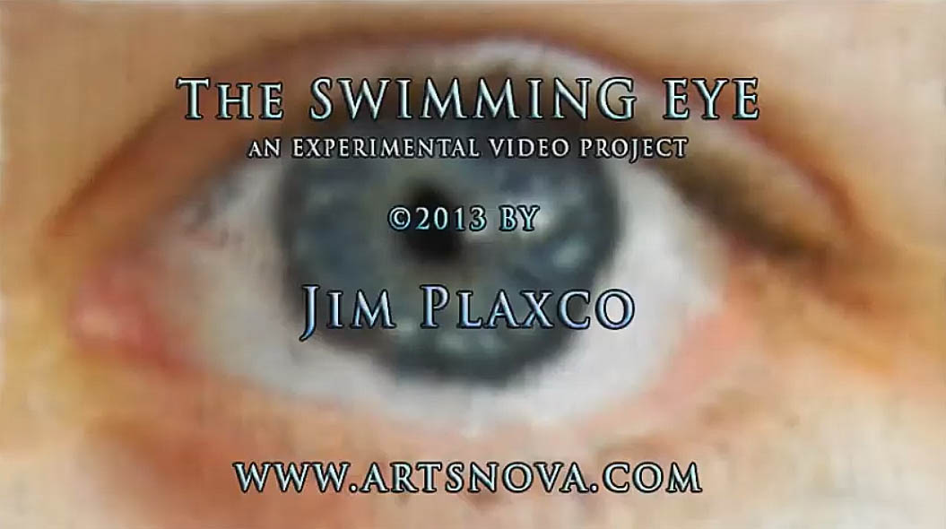 Swimming Eye Art by Jim Plaxco
