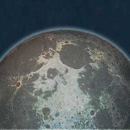 Mistress Moon astronomical art