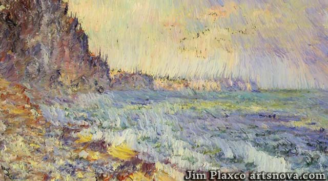 Claude Monet Morning By The Sea