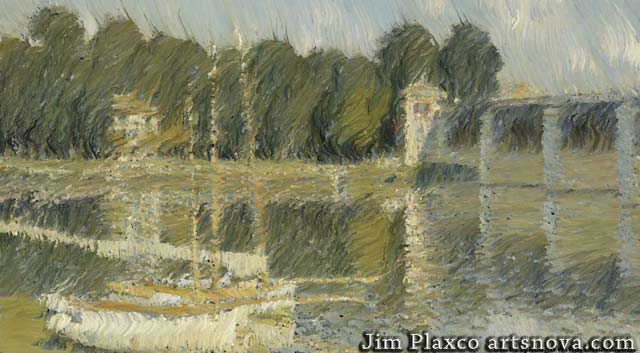 Claude Monet The Argenteuil Bridge