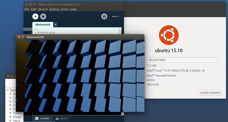 Processing Running On Ubuntu Linux
