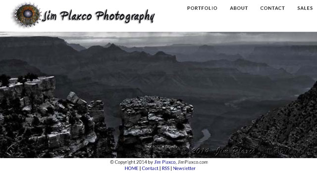 Jim Plaxco Photography Web Site