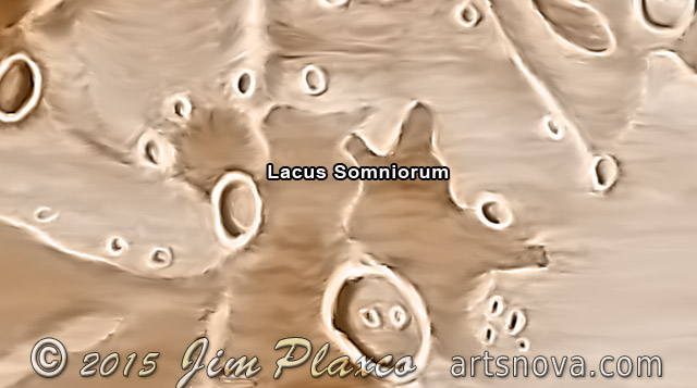 Lacus Somniorum, Moon