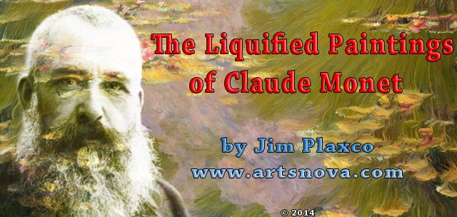 Liquified Paintings of Claude Monet