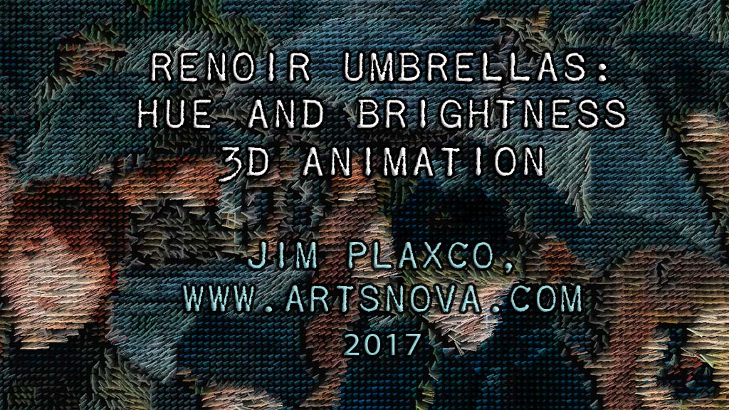 Pierre-Auguste Renoir The Umbrellas Algorithmic Interpretation Video