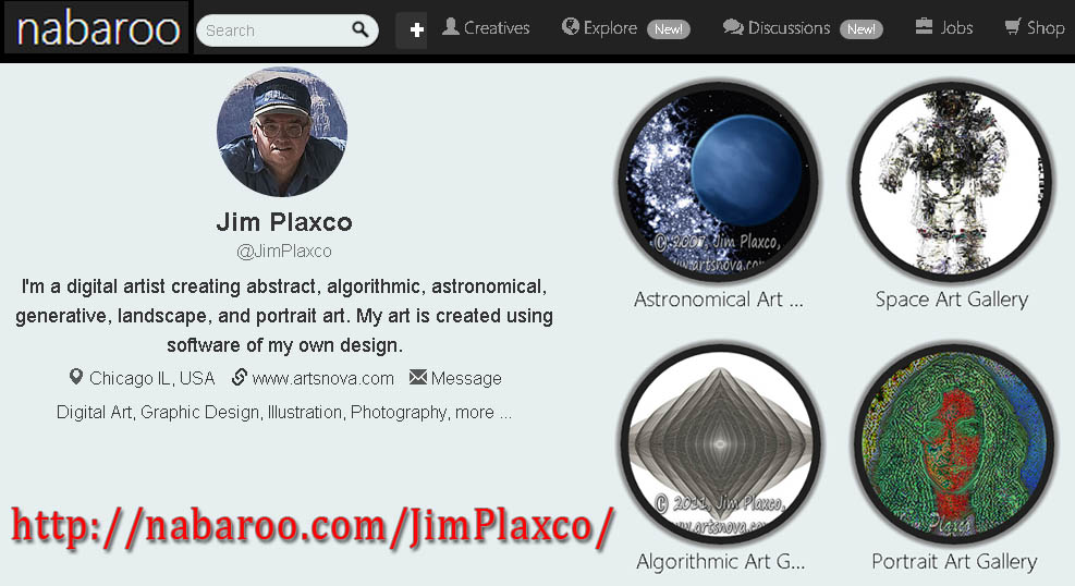 Jim Plaxco's Nabaroo Account