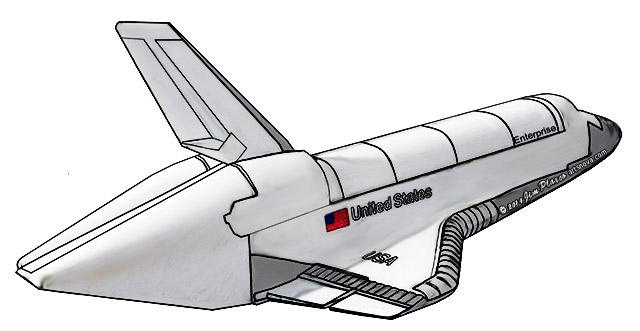 Space Shuttle Enterprise art