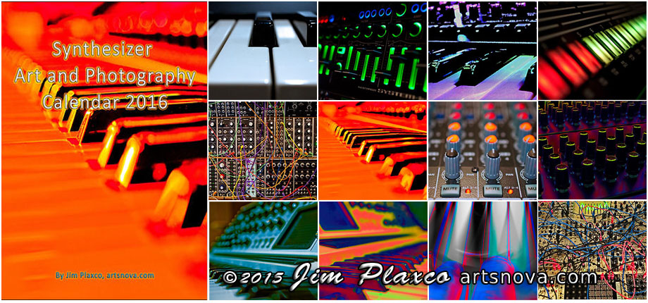 Synthesizer Art and Photography Calendar 2016