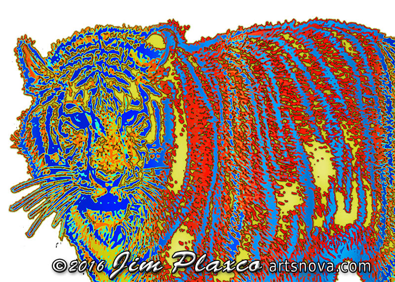 Tiger Tiger Burning Bright art