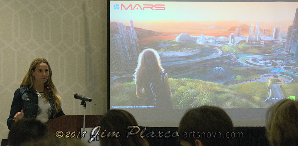 HP Mars Home Planet: Designing a Future Human Civilization on Mars in VR by Sean Young of Hewlett Packard