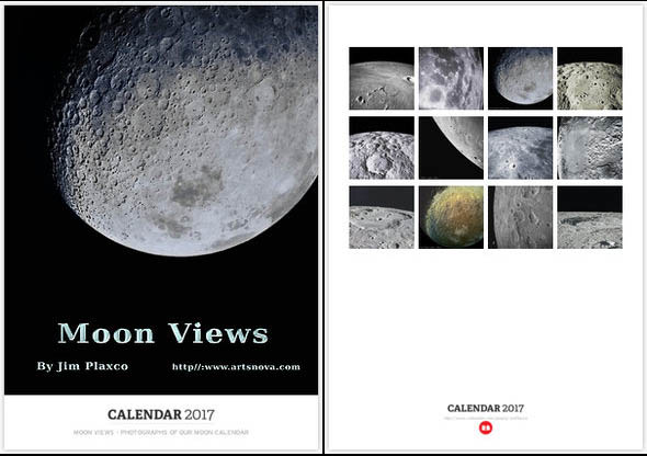 Moon Views - Photographs of Our Moon Calendar