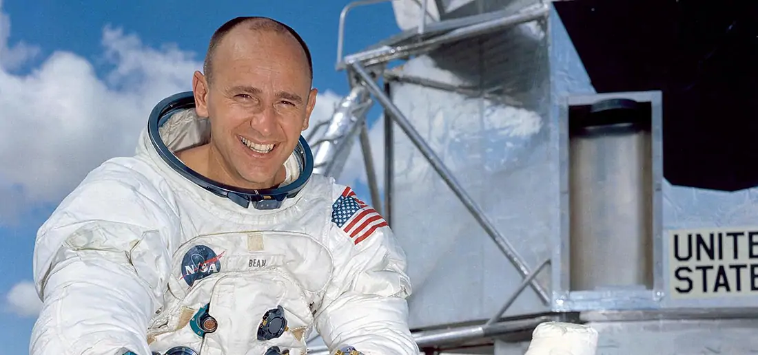 Official NASA Portrait of Apollo 12 Astronaut Alan Bean