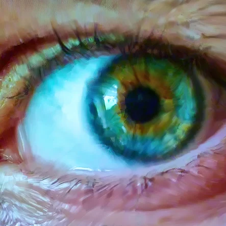 Eye of the Artist Generative Art Painting