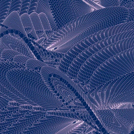 Infinite Orbits Algorithmic Universe Art