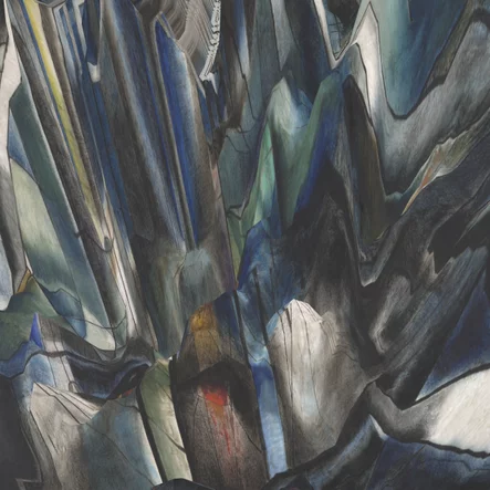 Mountain Landscape Abstraction