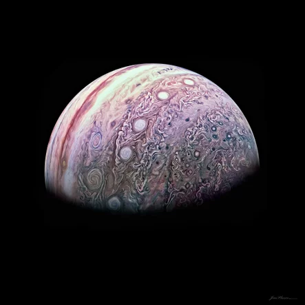 Planet Jupiter String of Pearls