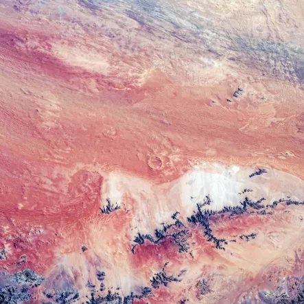 Roter Kamm Crater Namib Desert Space Photograph