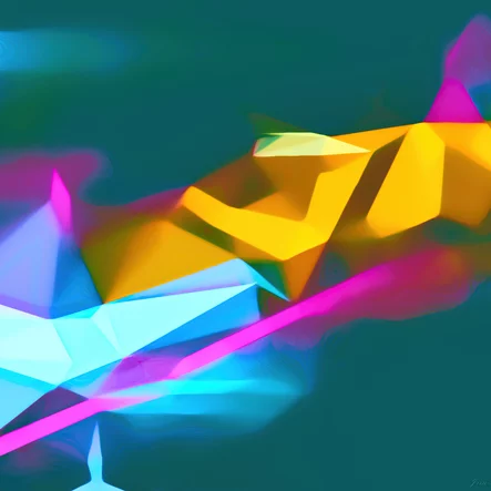 Sky Bridge Abstract Art