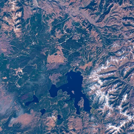 Yellowstone National Park Satellite Image