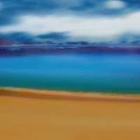 Beach Sky Study in the Landscape Art Gallery