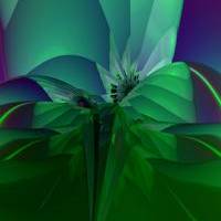 Impression of a Crystalline Flower