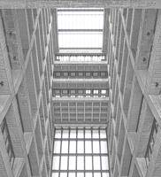 Lines Of Structure Wilson Hall at FermiLab