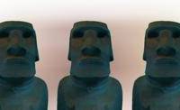 Portrait of the Blue Man Three