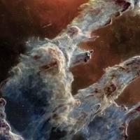 Webb Telescope Eagle Nebula Pillars Of Creation in the Astronomy Art Gallery