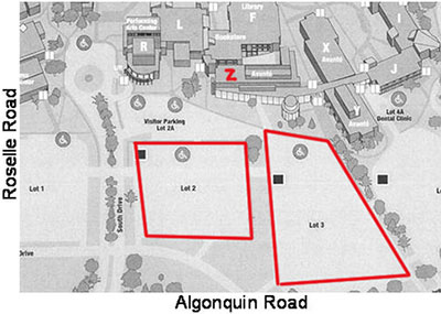 Astronomy Day Harper College Map