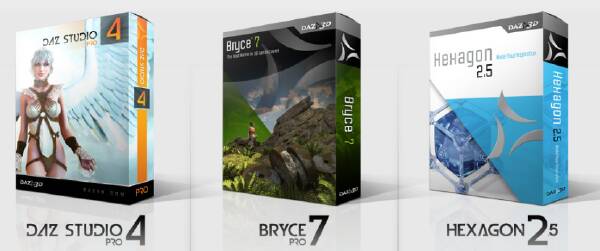 Bryce, Hexagon, DAZ Studio Free Download
