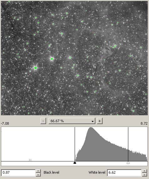 Photoshop Tutorial FITS Liberator ArcSin Import Histogram