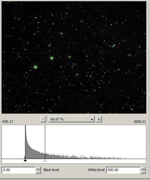 Photoshop Tutorial FITS Liberator Linear Import Histogram