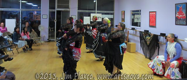 Flamenco Expresivo Dance Ensemble dancers