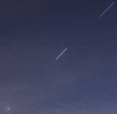 STS-117 Atlantis and International Space Station Pass