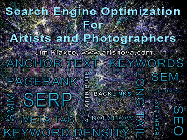 Search Engine Optimization for Artists and Photographers Class