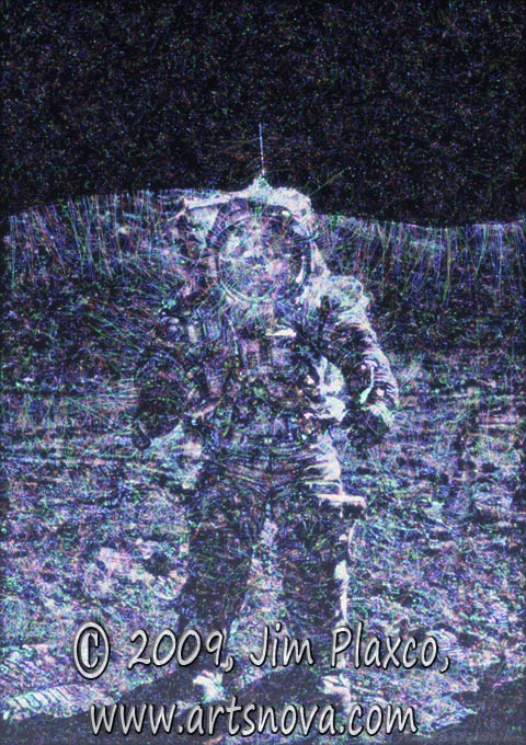 Astronaut Glory Apollo 11 digital art