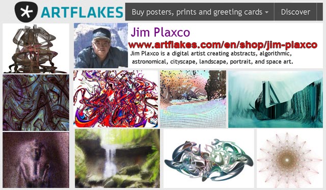 Jim Plaxco's Artflakes.com Art Gallery