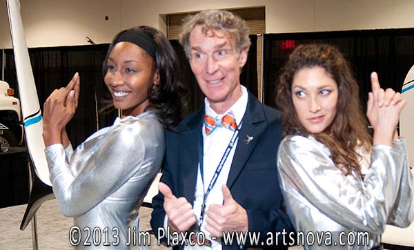 Bill Nye Science Guy at Space Tech Expo